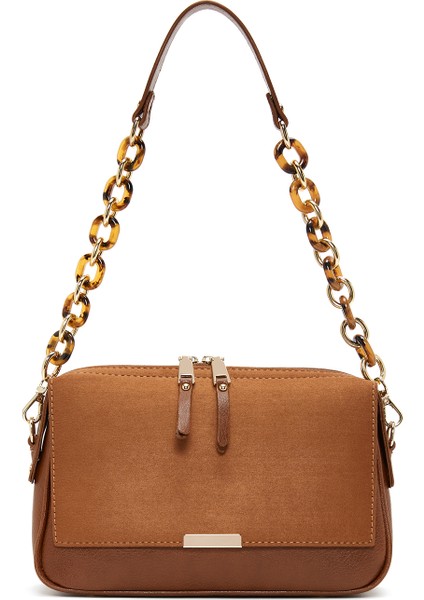 Kadın Taba Zincir Askılı Süet Çapraz Çanta 25ABD210210 modelleri