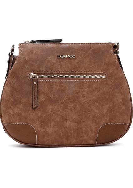 Kadın Taba Uzun Askılı Nubuk Omuz Çantası 25ABD2105V3 modelleri