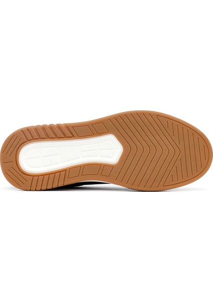 Erkek Lacivert Bağcıklı Kalın Tabanlı Deri Sneaker 25WFD6885FT fırsatları