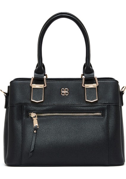 Kadın Siyah Uzun Askılı Klasik Kol Çantası 25WBD2828FT modelleri