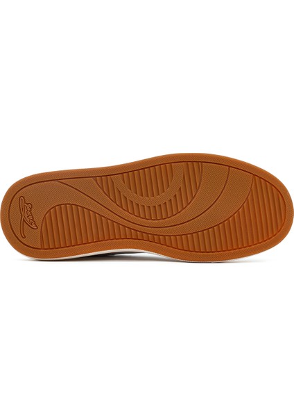 Erkek Beyaz Bağcıklı Kalın Tabanlı Deri Sneaker 25WFD675014 fırsatları