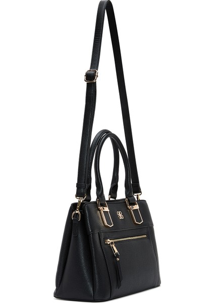 Kadın Siyah Uzun Askılı Klasik Kol Çantası 25WBD2828FT