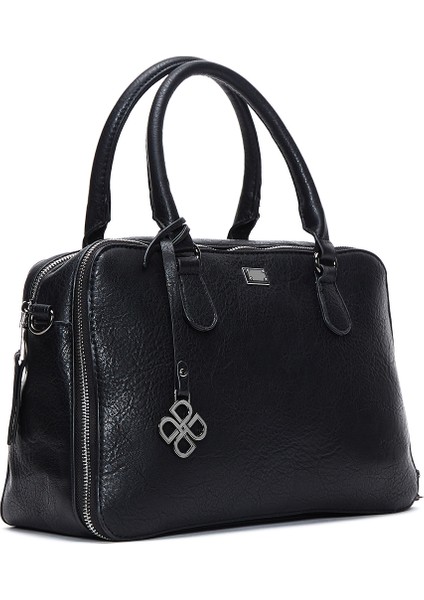 Kadın Siyah Uzun Askılı Kol Çantası 25WBD247314 indirimleri