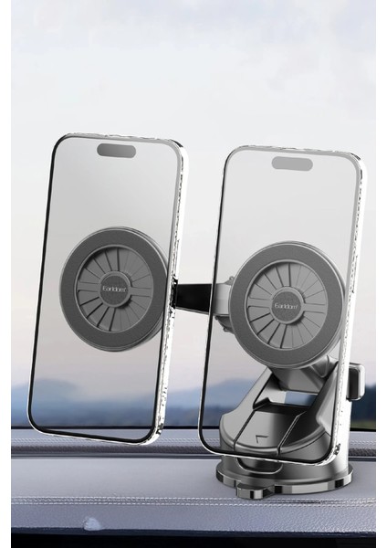 EH309 Vantuzlu 2 Adet Manyetik Başlıklı Manyetik Magsafe Araç Tutucu - Siyah fiyatları