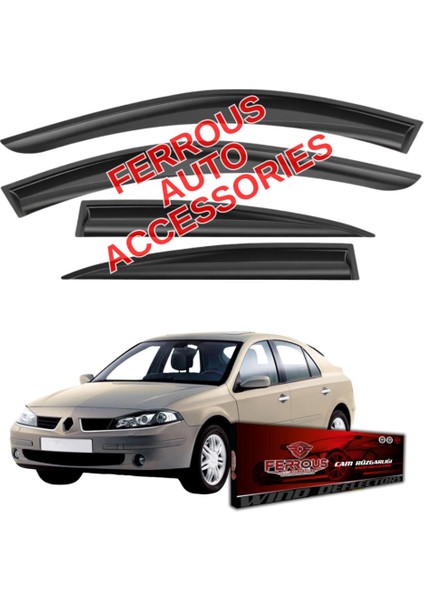 Renault Laguna 2 Hb Ferrous Cam Rüzgarlığı 4lü 2001 2008