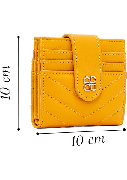 Kadın Sarı Kapitone Kartlık 000A2D5621KP fiyatları