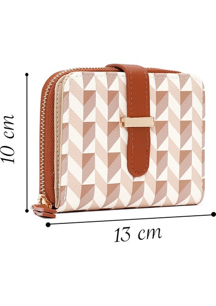 Kadın Bej Baskılı Cüzdan 000A2D563326 fiyatları