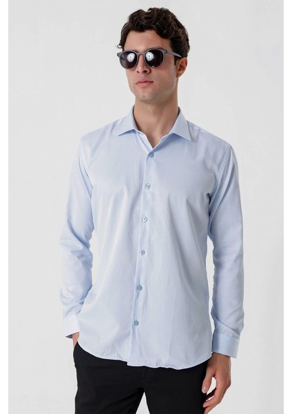 Gk 677 Slim Fit Mavi Altro Gömlek fırsatları