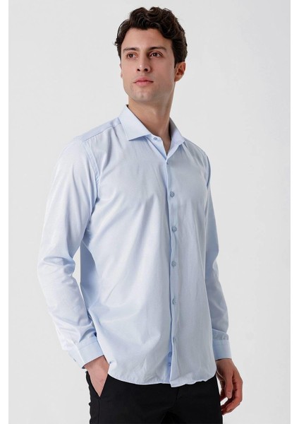 Gk 677 Slim Fit Mavi Altro Gömlek indirimleri