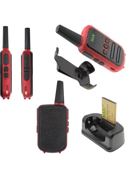 Wln KD-C51 16 Kanal Kırmızı Tekli Telsiz fiyatları