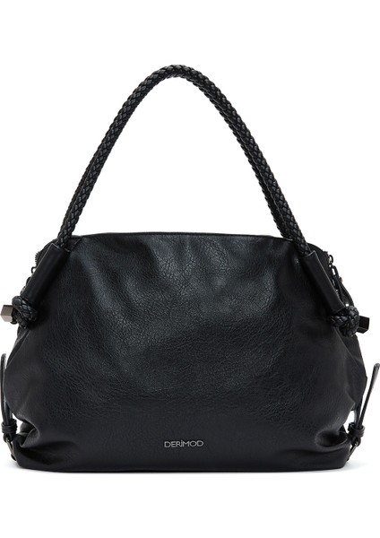 Kadın Siyah Casual Kol Çantası 25WBD263118