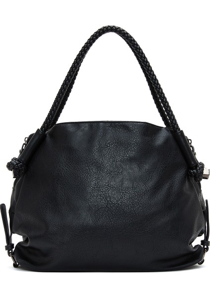 Kadın Siyah Casual Kol Çantası 25WBD263118 fırsatları