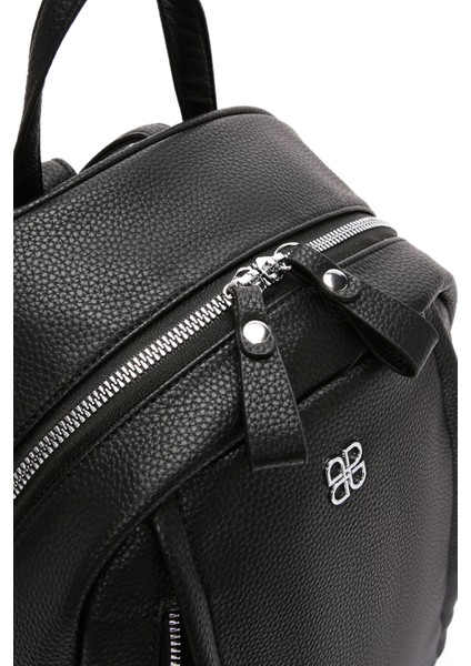 Kadın Siyah Casual Sırt Çantası 25ABD261218