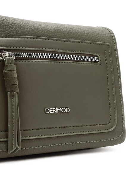 Kadın Haki Casual Çapraz Çanta 25ABD241614