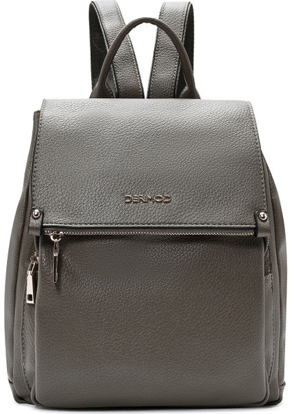 Kadın Gri Casual Sırt Çantası 25ABD2455FT