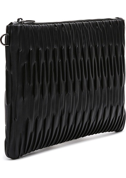 Kadın Siyah Zincir Askılı Desenli Portföy Çanta 25ABD220018 fırsatları