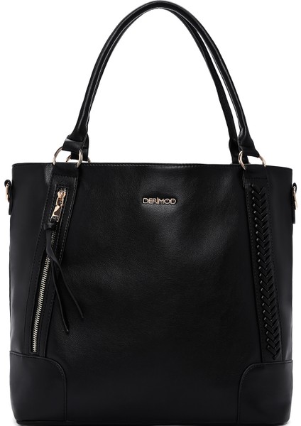 Kadın Siyah Uzun Askılı Kol Çantası 25WBD283618 modelleri