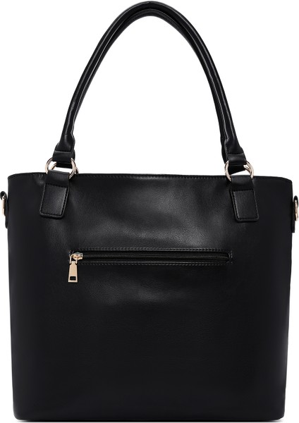 Kadın Siyah Uzun Askılı Kol Çantası 25WBD283618 fırsatları