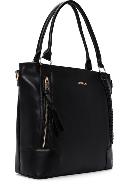 Kadın Siyah Uzun Askılı Kol Çantası 25WBD283618 indirimleri