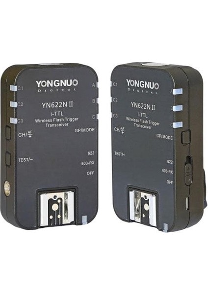 Yongnuo YN622N I-Tll Tetikleyici Nikon Uyumlu (Çifli)