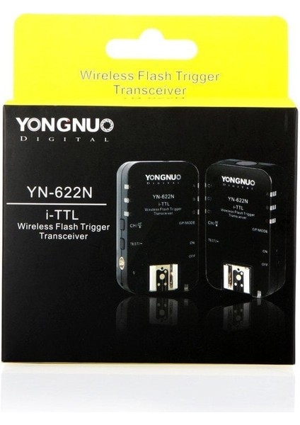 Yongnuo YN622N I-Tll Tetikleyici Nikon Uyumlu (Çifli) fiyatları