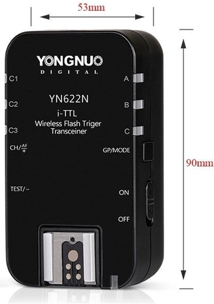 Yongnuo YN622N I-Tll Tetikleyici Nikon Uyumlu (Çifli) fırsatları