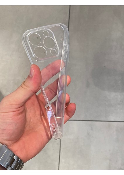 Iphone 16 Pro Uyumlu Koruyucu Darbe Emici Şeffaf Silikon Kılıf fiyatları