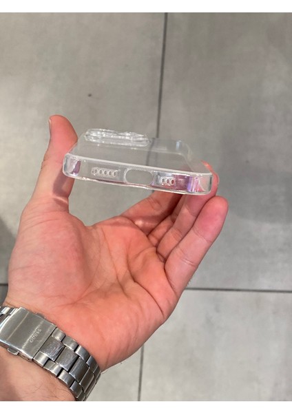 Iphone 16 Pro Uyumlu Koruyucu Darbe Emici Şeffaf Silikon Kılıf indirimleri
