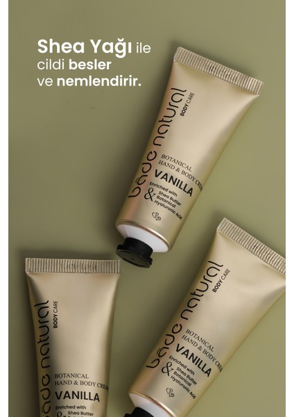 Vanilya Bitkisel El ve Vücut Kremi %100 Doğal ve Vegan 75ML fırsatları