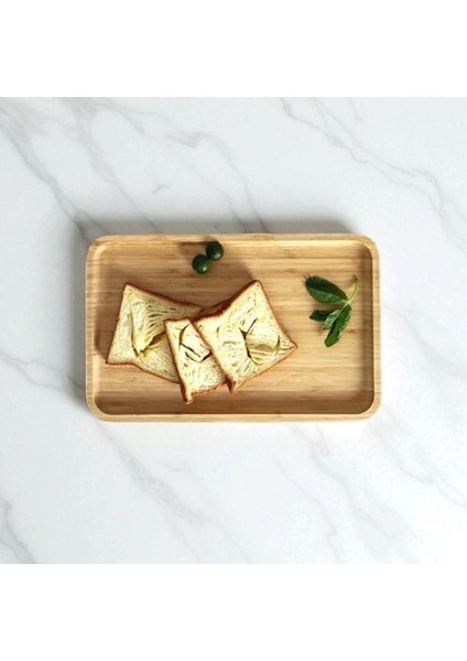 Bambu Dikdörtgen Sunum ve Servis Tepsisi & Tabağı- Yağdanlık Altlığı 1 Adet fiyatları