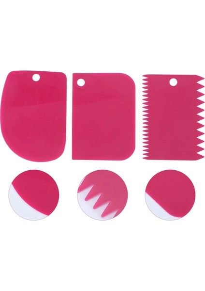 Silikon Ölçekli Hamur Açma Matı ve 3'lü Hamur Kesici Kazıyıcı Şekillendirici Set indirimleri