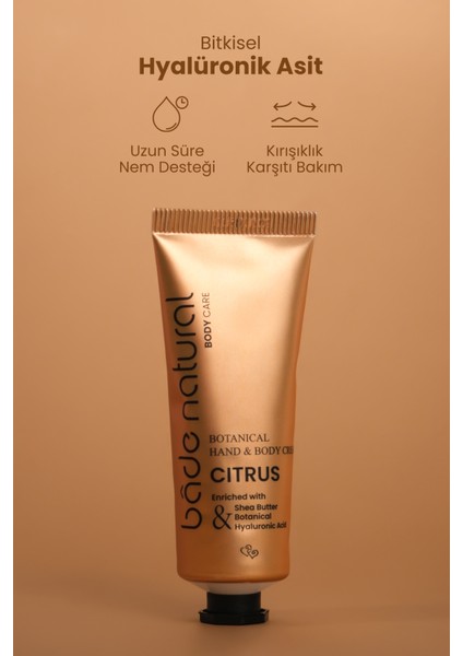 Citrus Bitkisel El ve Vücut Kremi Doğal ve Vegan indirimleri