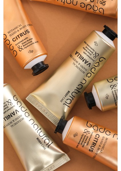 Citrus Bitkisel El ve Vücut Kremi Doğal ve Vegan