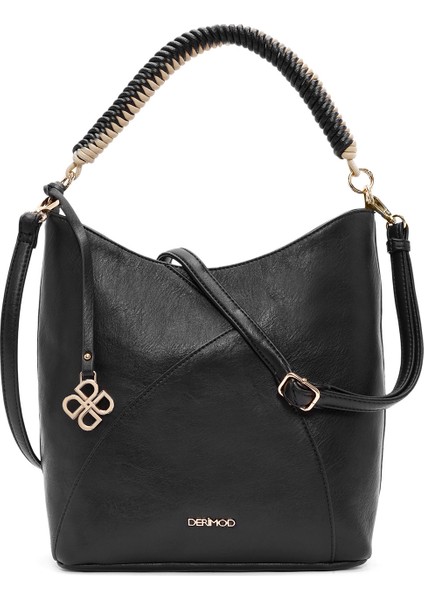 Kadın Siyah Uzun Askılı Omuz Çantası 25ABD2424FT