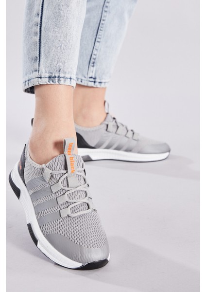 Unisex Füme Rahat Kalıp Şeritli Bağcıklı Spor Ayakkabı modelleri