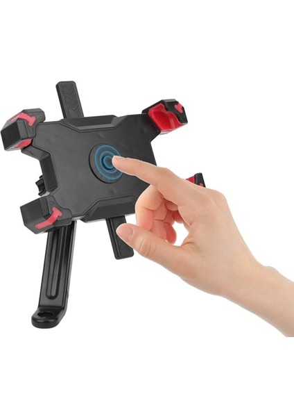 360° Bisiklet Motorsiklet Bebek Arabası Telefon Tutucu- Ayarlı Düğmeli Telefon Tutucu fiyatları