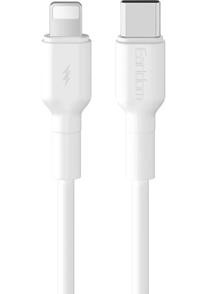 EC-198CL 1m 30W Type-C To Lightning Pd Hızlı Şarj Kablosu - Beyaz indirimleri