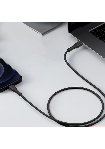 EC-198CL 1m 30W Type-C To Lightning Pd Hızlı Şarj Kablosu - Beyaz