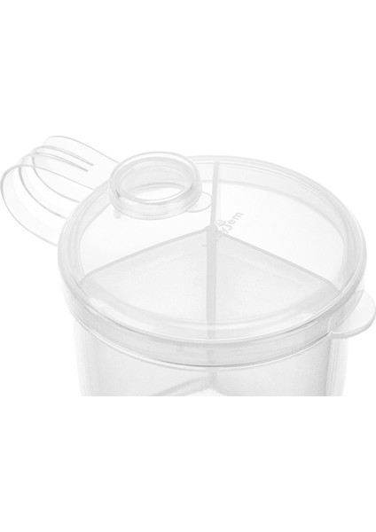 Beyaz Toz Mama Kabı 3 Bölmeli Seyahat Tipi Sterilize Edilebilir Mikrodalga Uyumlu 3 Porsiyon fırsatları