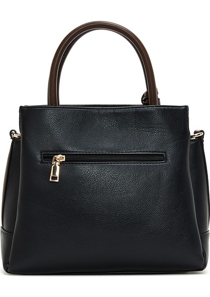 Kadın Siyah Uzun Askılı Aksesuar Detaylı Kol Çantası 25WBD2626FT fırsatları