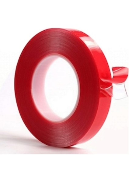 Silikonlu Çift Taraflı Bant 18MM x 2metre indirimleri