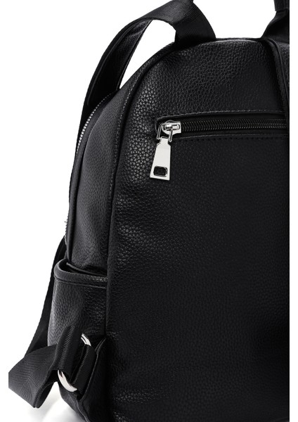 Kadın Siyah Casual Sırt Çantası 25ABD2450FT