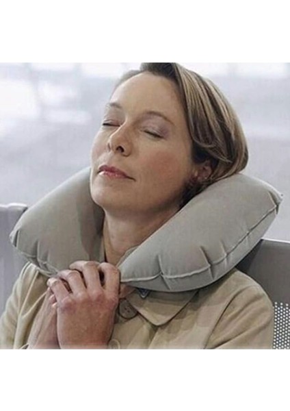 2'li Seyahat Seti- Seyahat Boyun Yastığı ve Uyku Göz Bandı Uyku Gözlüğü indirimleri