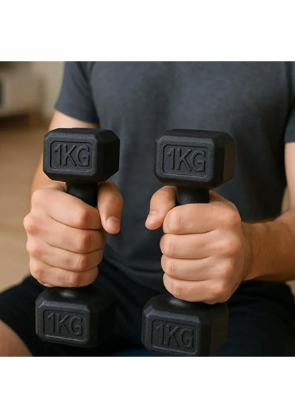 1 kg x 2 Adet Plastik Dambıl Seti fiyatları