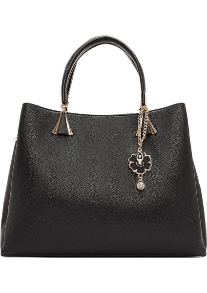 Kadın Siyah Uzun Askılı Klasik Kol Çantası 25WBD263518 modelleri