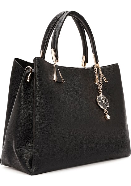 Kadın Siyah Uzun Askılı Klasik Kol Çantası 25WBD263518 indirimleri