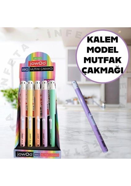 Uzun Mutfak Ocak Çakmağı Kalem Model 1 Adet