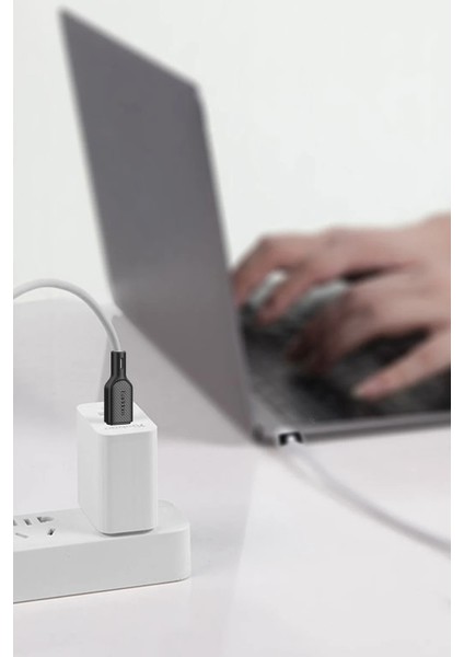 EC-153I 1m 3A Type-C To Lightning Pd Hızlı Şarj Kablosu - Beyaz modelleri