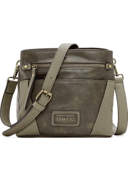 Kadın Haki Casual Çapraz Çanta 25ABD241714