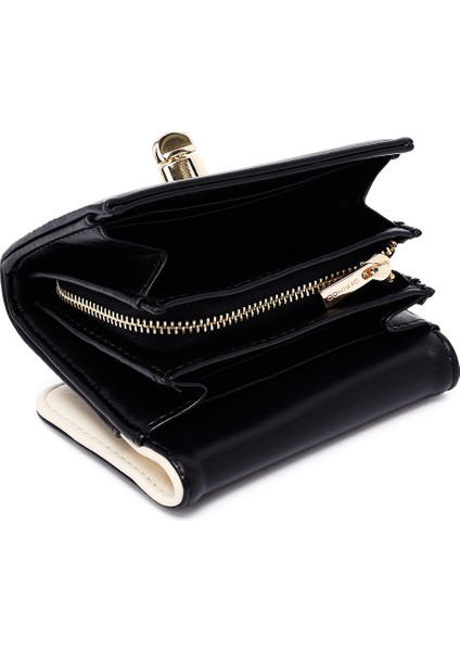 Kadın Siyah Rugan Cüzdan 000A2D560018